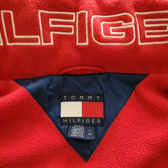 Vintage 90s Tommy Hilfiger Jacket, Men's Size Large - Picture 12 of 16